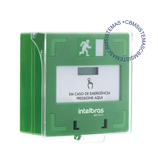 Acionador Manual De Emergência Rearmavel Intelbras As 2010